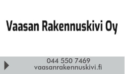 Vaasan Rakennuskivi Oy logo